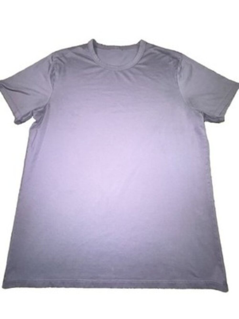 Lululemon Womens Short Sleeve Shirt Purple Lavender Athletic Workout Tee